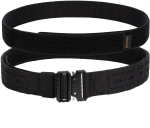 1.75" Tactical MOLLE Battle Belt with Quick Release Buckle 1.5" Inner Belt