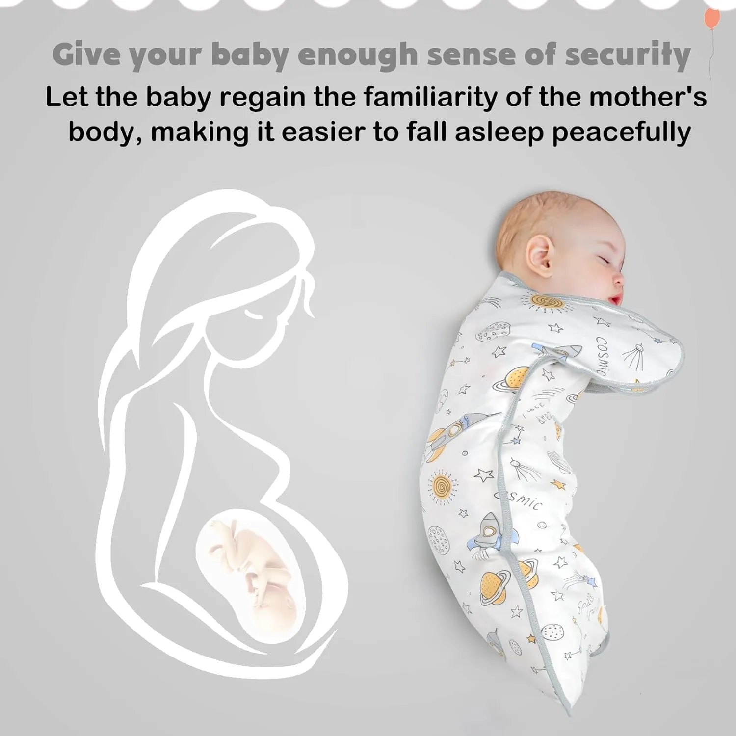 2 Pack Transition Swaddle with 2 Way Zipper, 2 in 1 Arms in/Out Transitional Arms Up Swaddle, 100% Cotton Newborn Swaddles Zipper Swaddles Baby Swaddling Sack Sleeping Sack 3-6 Months