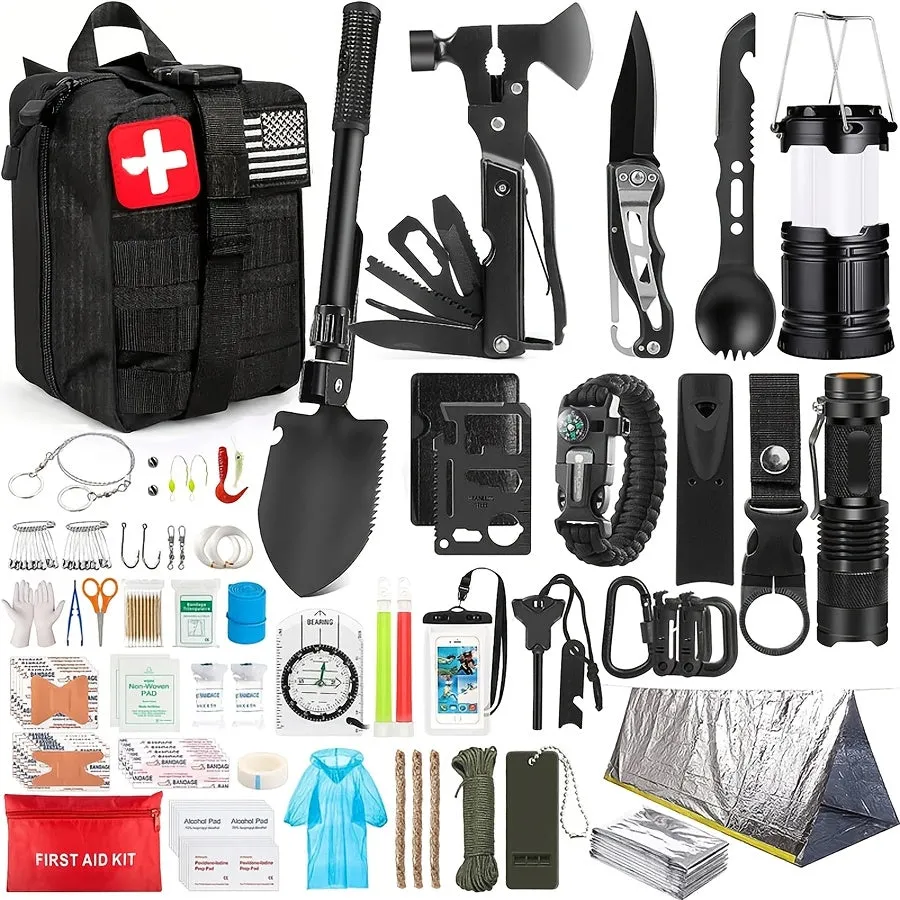 252-Piece Deluxe Survival Gear Kit