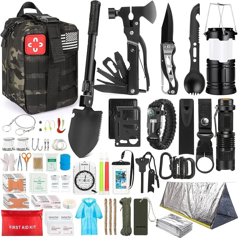 252-Piece Deluxe Survival Gear Kit
