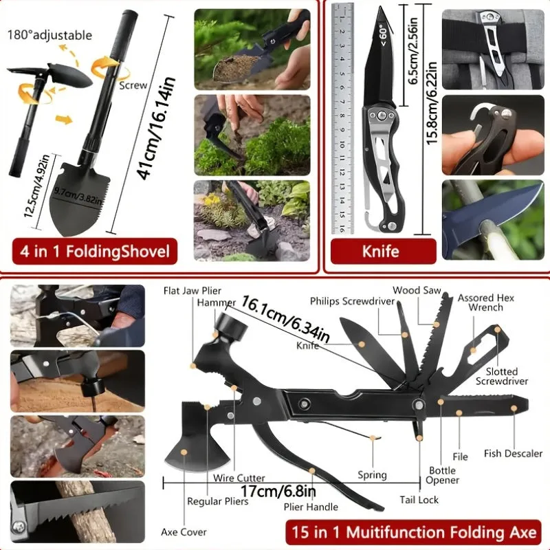252-Piece Deluxe Survival Gear Kit