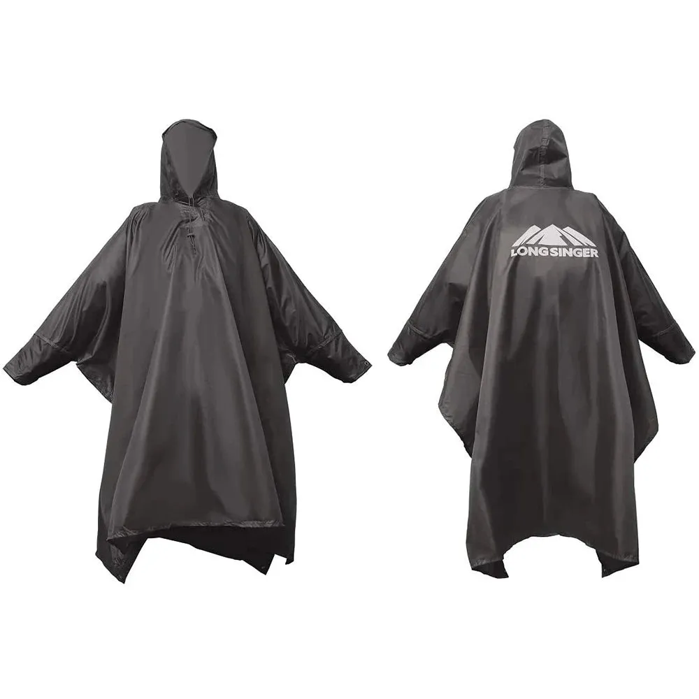 3-in-1 Outdoor Portable Waterproof Raincoat - Lightweight and Adjustable for Men and Women