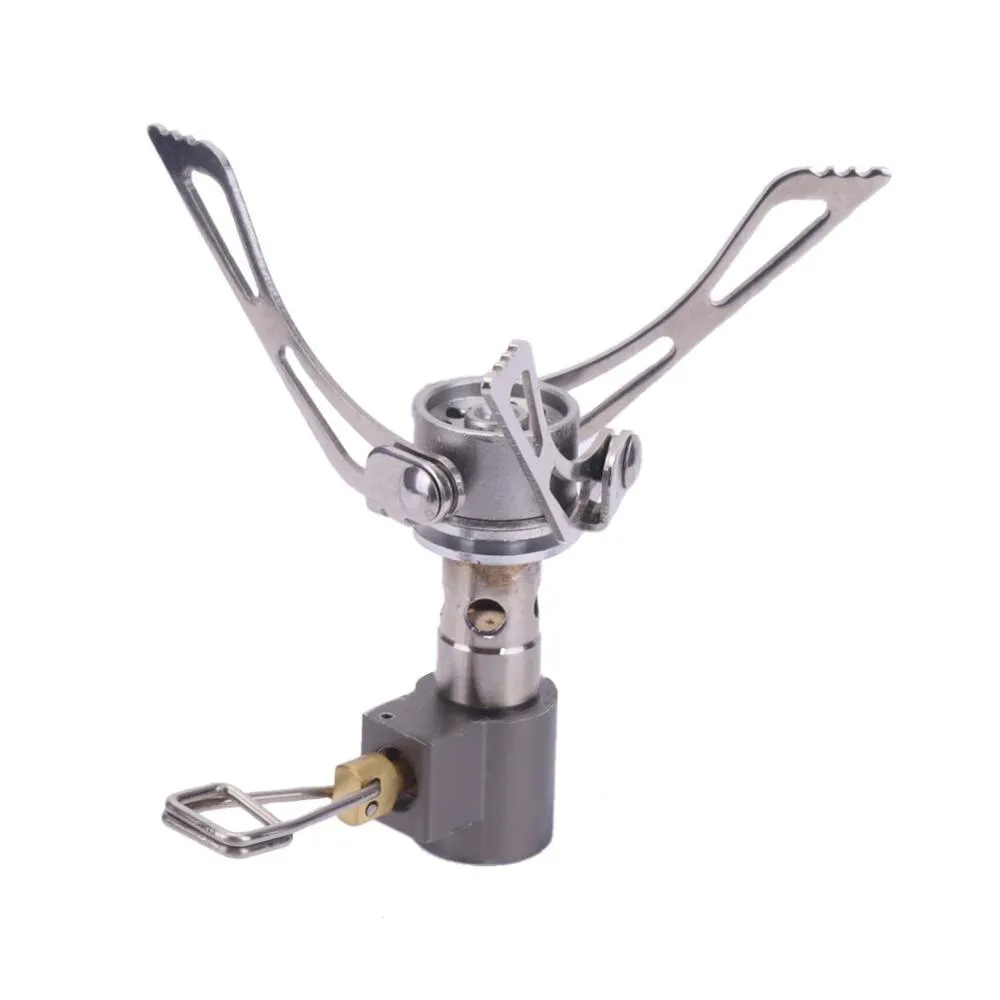 3000W 45g Mini Camping Oven Gas Stove Outdoor Portable Folding Survival Furnace Stove Pocket