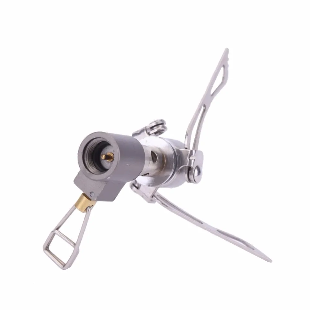 3000W 45g Mini Camping Oven Gas Stove Outdoor Portable Folding Survival Furnace Stove Pocket