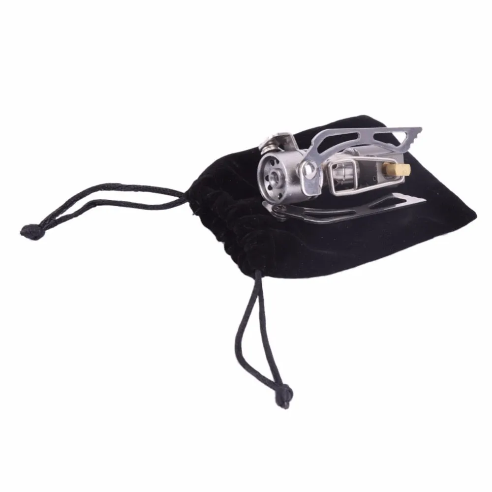 3000W 45g Mini Camping Oven Gas Stove Outdoor Portable Folding Survival Furnace Stove Pocket