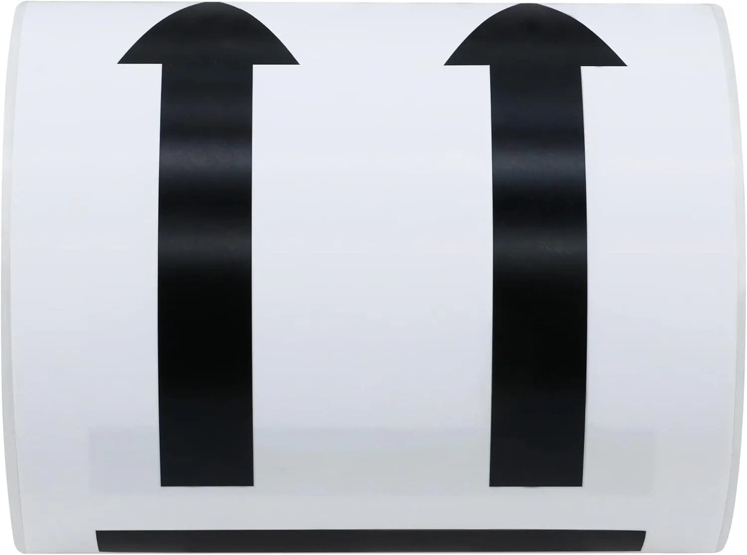 3×5 Inch This Side Up Stickers Arrows Up Warning Shipping Labels for Safe Shipping and Packing Black-100 Stickers Per Roll