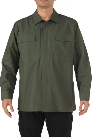 5.11 Tactical Men's Ripstop TDU Long Sleeve Shirt, Teflon Treated, Style 72002