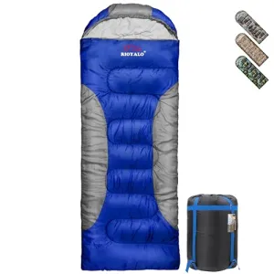 5°F Cold Weather Sleeping Bags for Adults w/ Compression Sack