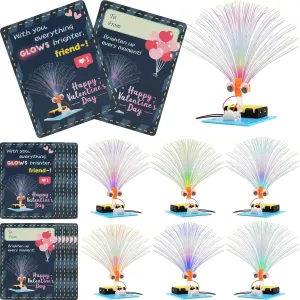 7 Pack STEM Kit Valentines Day Crafts Gifts for Kids School Classroom Bulk, Science Activities Class Valentine Gift from Teacher to Student, Circuit Craft Kits for Boys & Girls 8-12 6 8 9 10 Year Old
