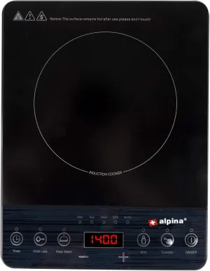 8711252182865 Einzel-Kochplatte Hob, glass, Black