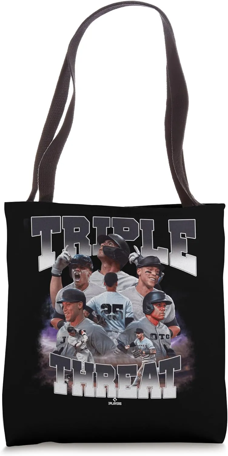 Aaron Judge & Torres | New York Triple Threat | MLBTRIO4004 Tote Bag