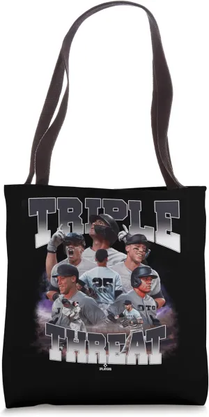 Aaron Judge & Torres | New York Triple Threat | MLBTRIO4004 Tote Bag