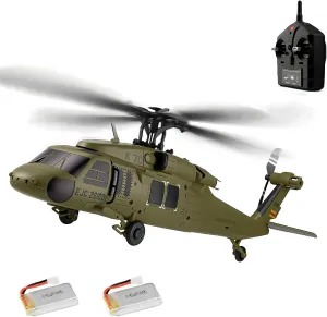 Advanced Brushless Motor K170 UH60L Rc Helicopter with 6-Axis Gyroscope, Ideal for Adults, Beginners and Outdoor Adventures with Rc Helicopters