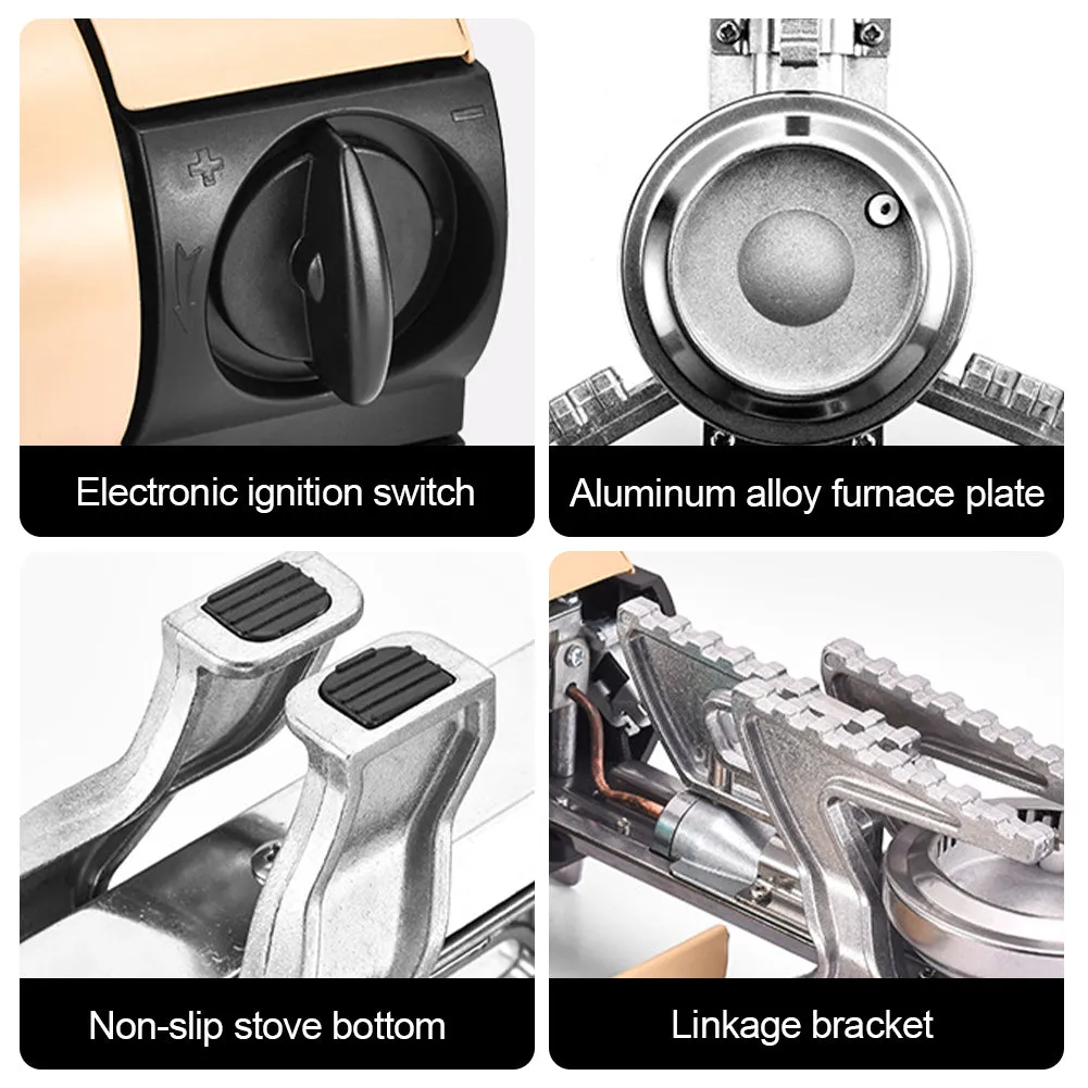 All-In-One Curated collection Helpful Gas Outdoor Cassette Camping Gas Portable Stove High Stoves Tanks Picnic Fire Folding Stove Included Not