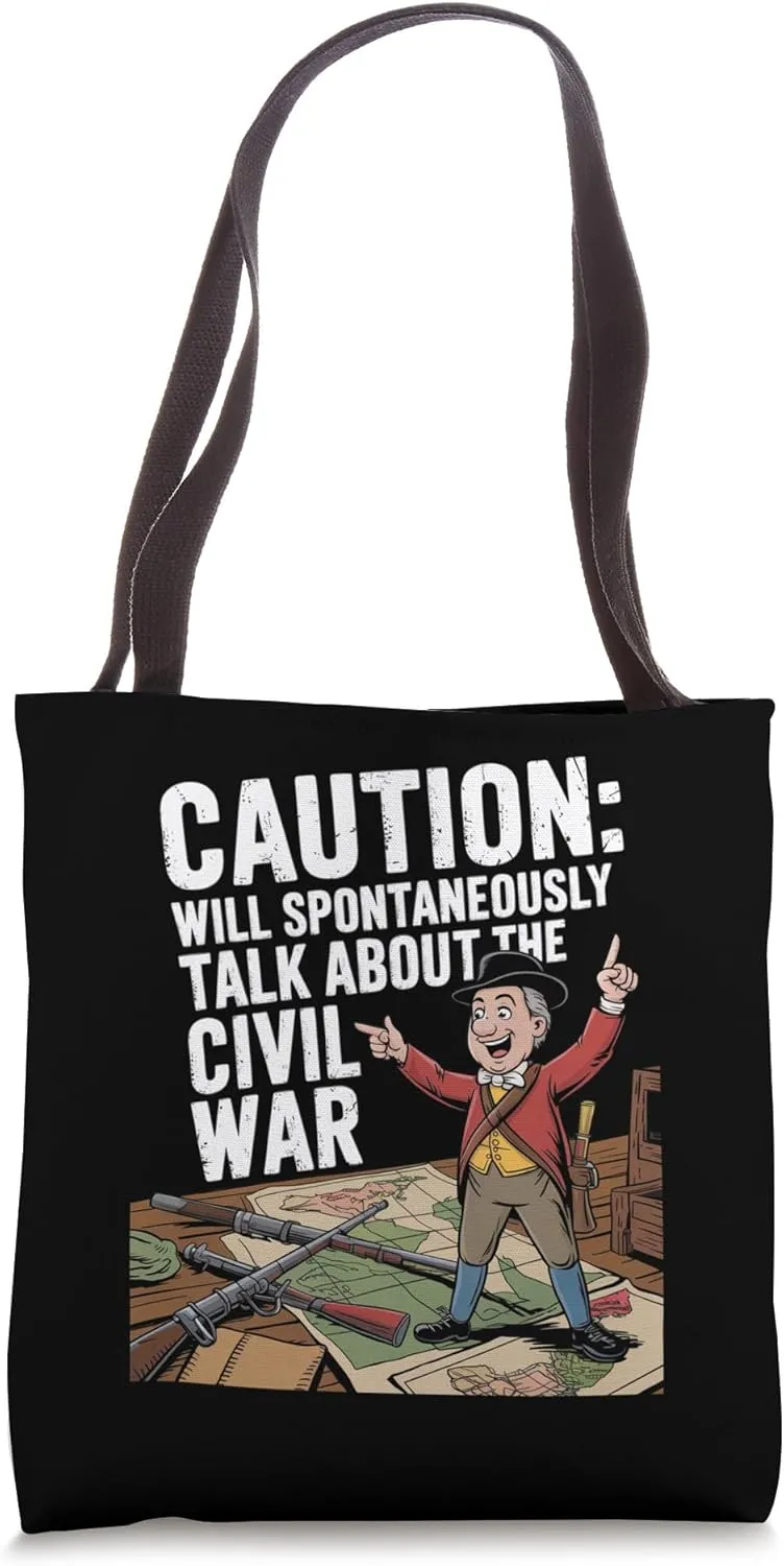 American Civil War Fan Apparel for Living Historians Tote Bag