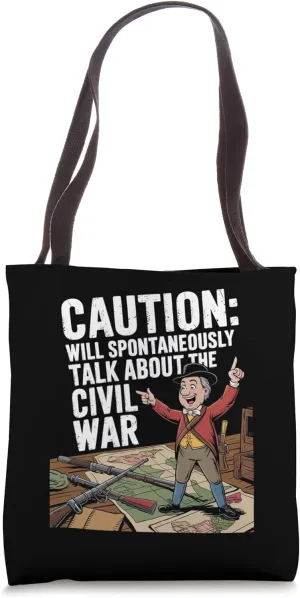 American Civil War Fan Apparel for Living Historians Tote Bag