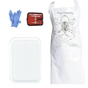 Anatomy Lab Dissection Kit with Scalpel Dissecting Tools PPE for Anatomy Biology Students, Medium Tray