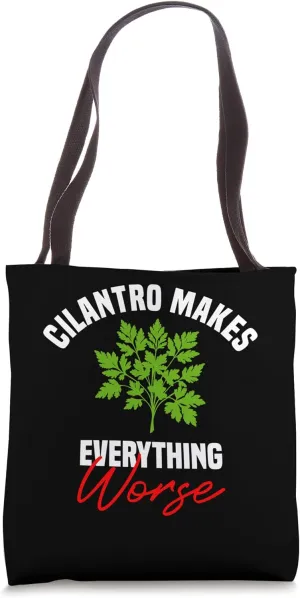 Ant Coriander Gear Cilantro Hater Club Coriander Hater Tote Bag