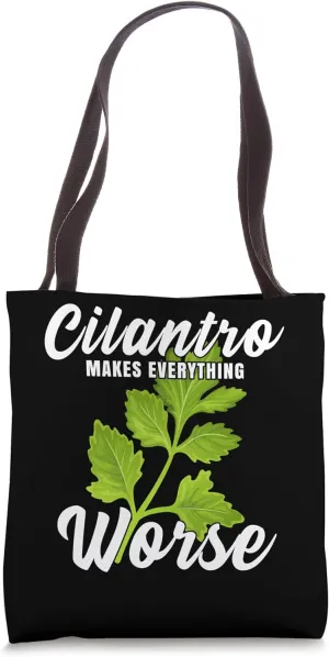 Ant Coriander Gear Cilantro Hater Club Coriander Hater Tote Bag