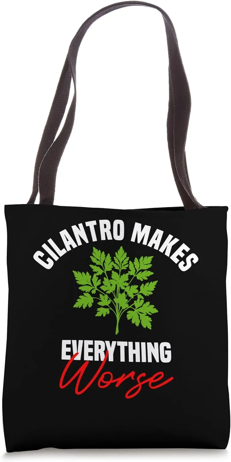 Ant Coriander Gear Cilantro Hater Club Coriander Hater Tote Bag