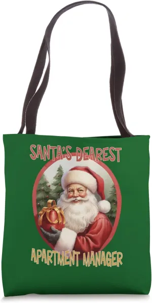 Apartment Manager Christmas Holiday Love Xmas Tote Bag