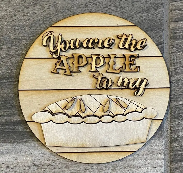 Apple Tiered Tray DIY Paint Kit - Farmers Market Wood Blanks