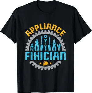 Appliance Repair Repairman Fixer Funny Technician T-Shirt