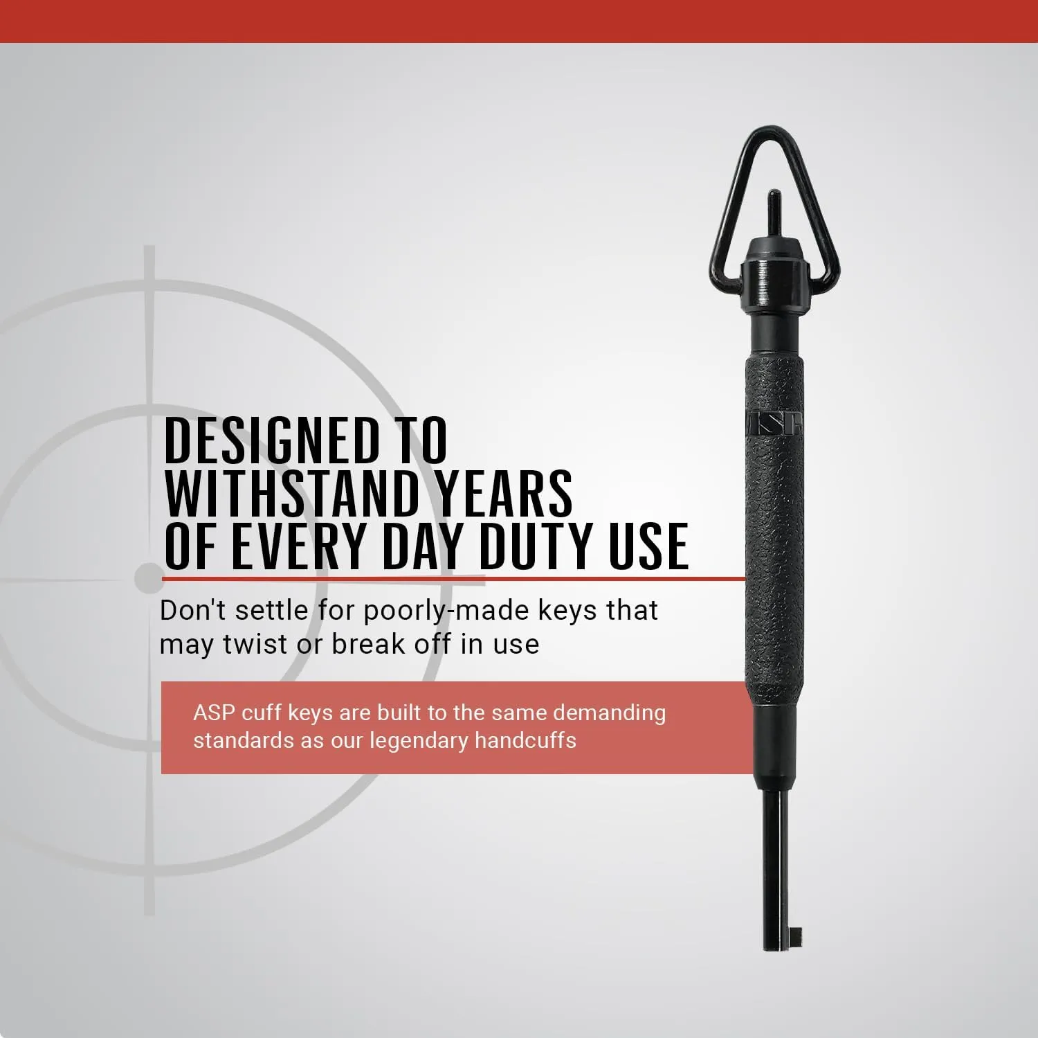 ASP Handcuff Keys for Police Restraints and Security Professionals
