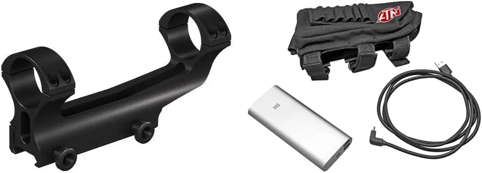 ATN Quick Detach Mount for 30mm Scope Tube, Black