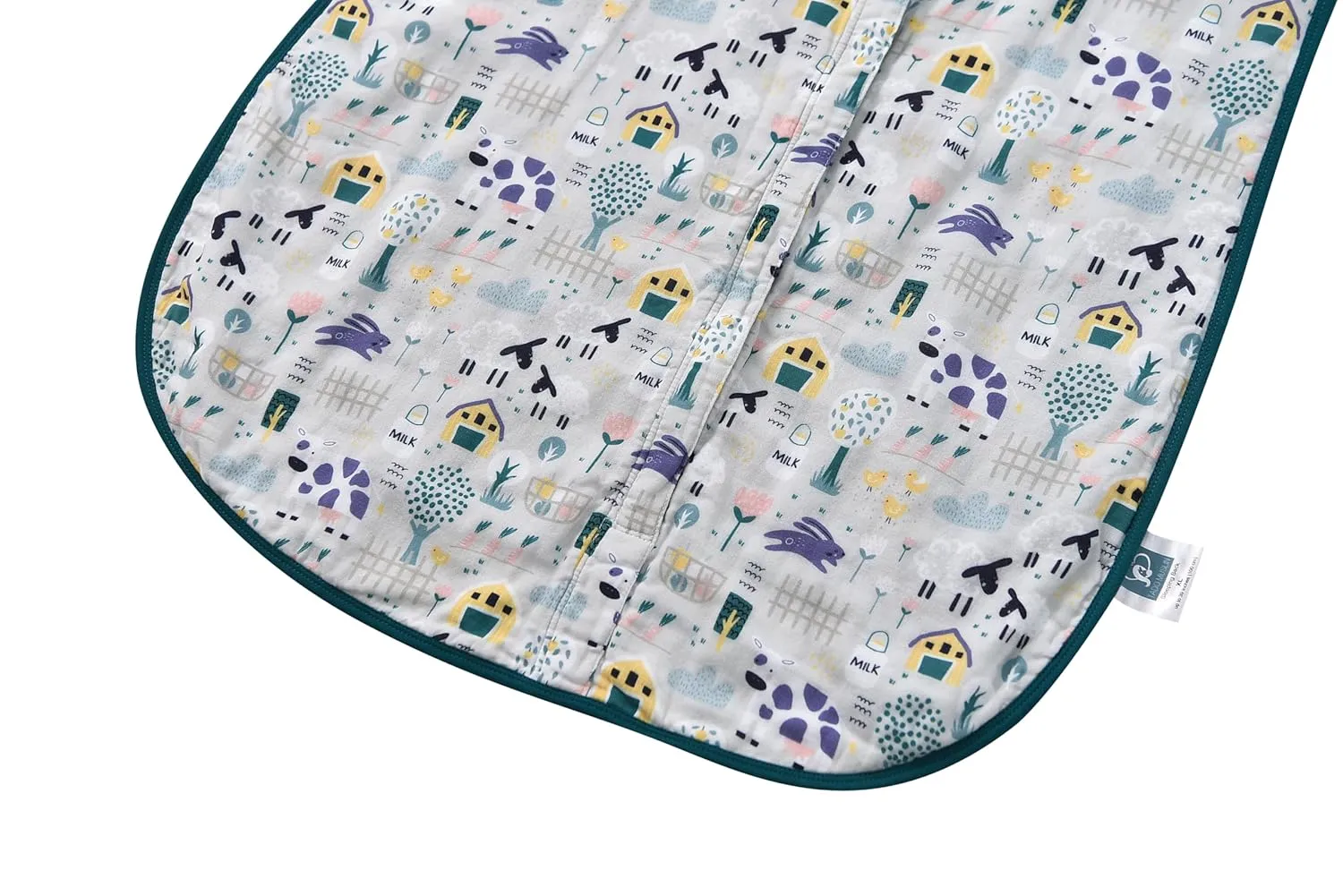 Baby Sleep Sack 1-2 T Baby Wearable Blanket 100% Organic Cotton 0.5 TOG Muslin Toddler Sleeping Sack 2- Way Zipper Soft 12-24 Months