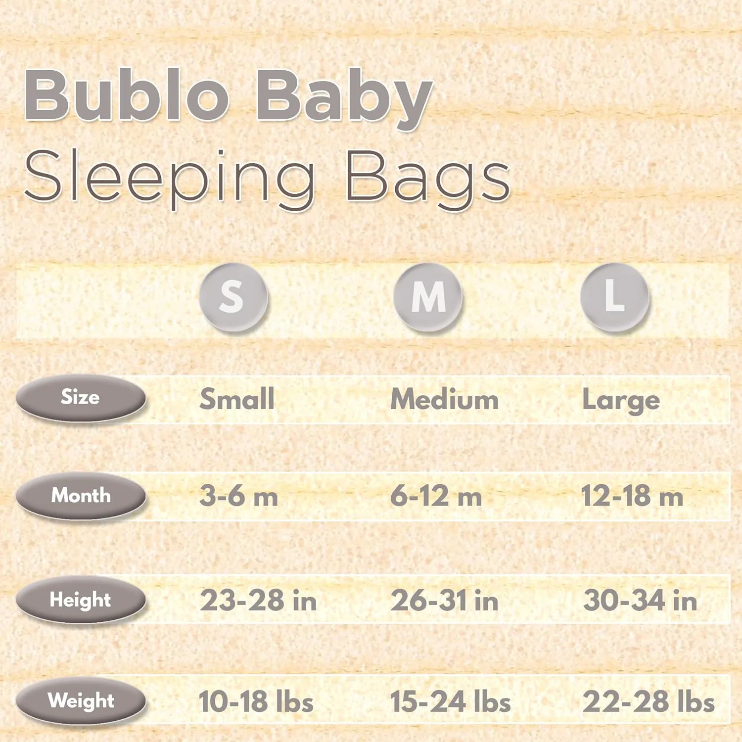 Baby Sleep Sack 6-12 Months - Baby Wearable Blanket - Breathable Cotton Sleep Sacks - 3 Pack Sleeping Bag Sack for Boy Girl, Medium Size, 2-Way Zipper, 0.5 Tog