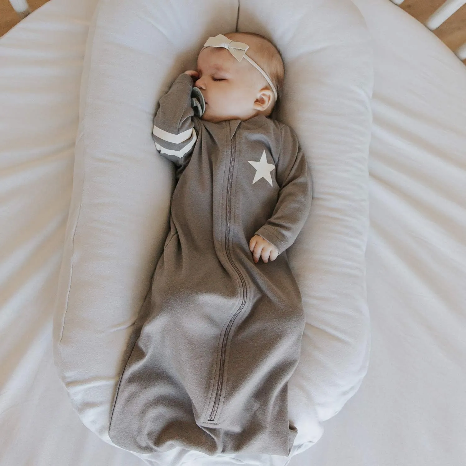 Babysoy Baby & Toddler Long Sleeve Pattern Sleep Sack Wearable Blanket