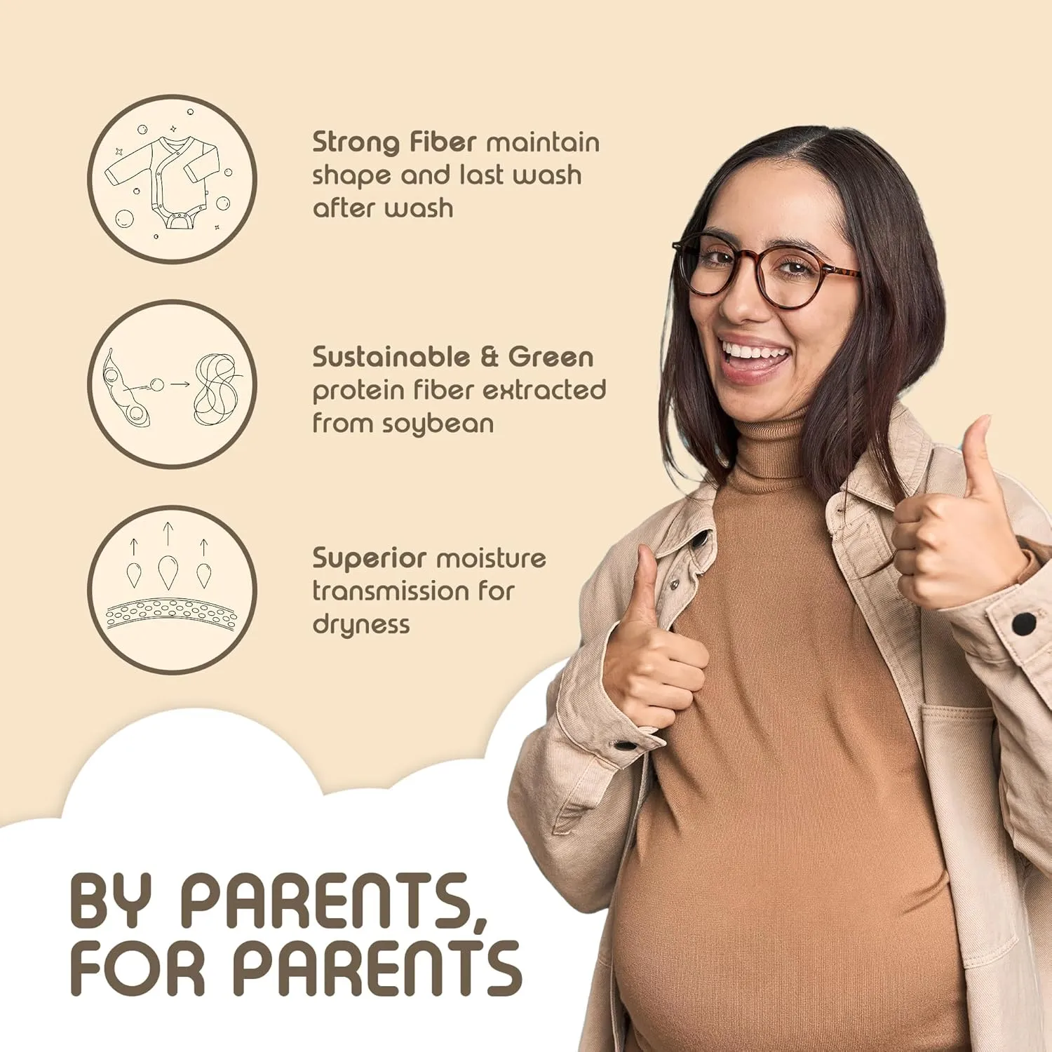 Babysoy Baby & Toddler Long Sleeve Pattern Sleep Sack Wearable Blanket