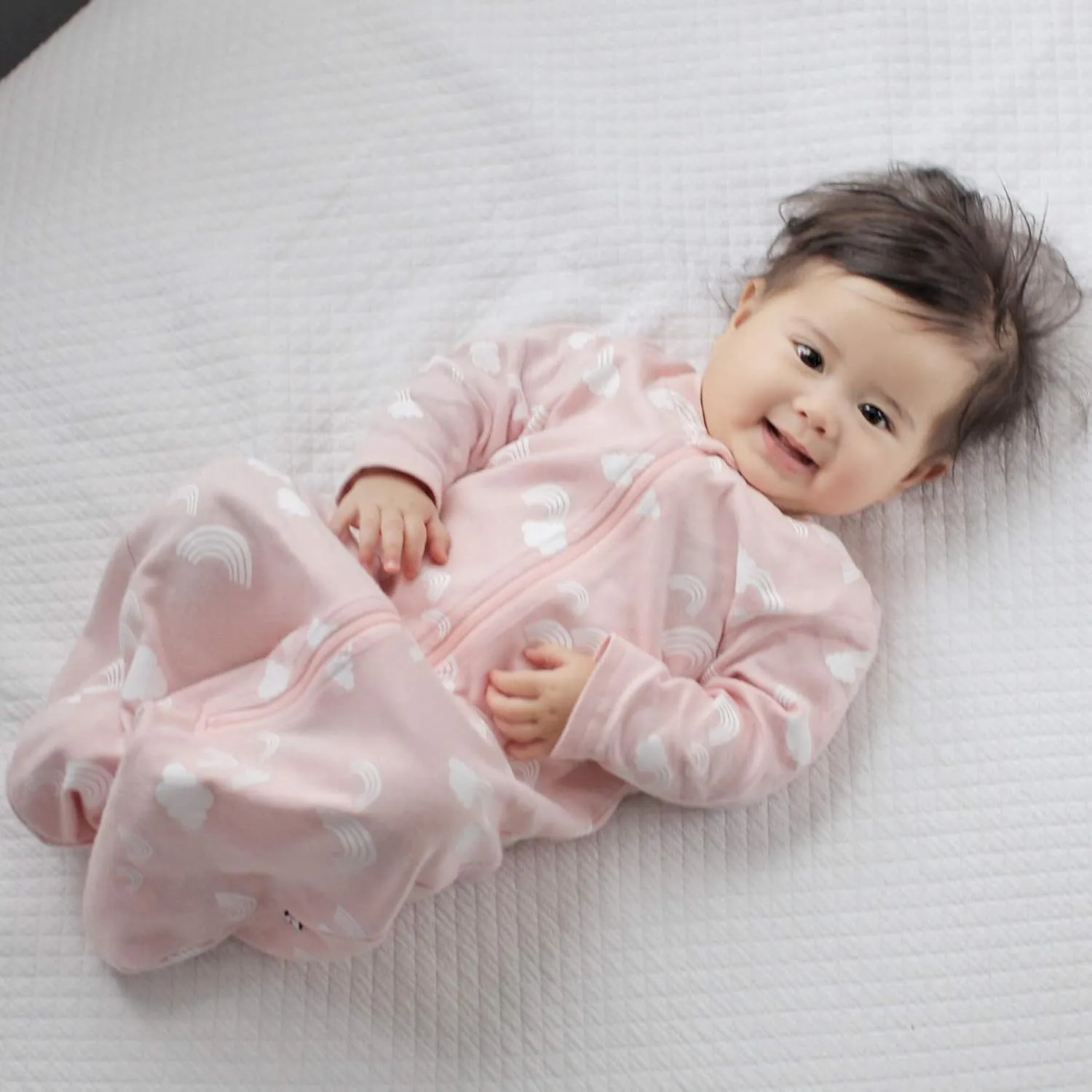 Babysoy Baby & Toddler Long Sleeve Pattern Sleep Sack Wearable Blanket