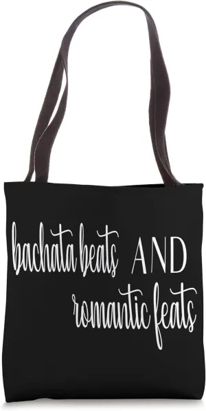 Bachata Beats and Romantic Feats Dominican Republic Music Tote Bag