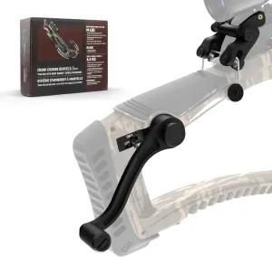 BAR20020 Crank Cocking Device for Crossbow, Compatible with Barnett Series Crossbow, Ambidextrous, Reduce Cocking Resistance 93%,Auxiliary Drawing Device Black