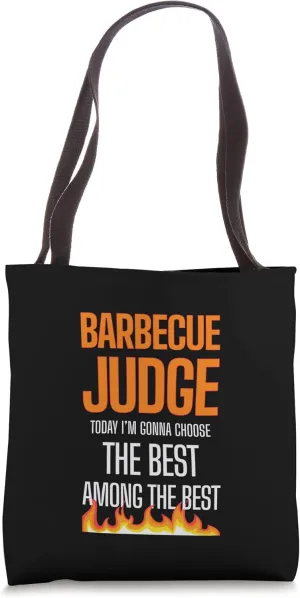 Barbecue Judge - American Barbeque Contest Championship BBQ Tote Bag
