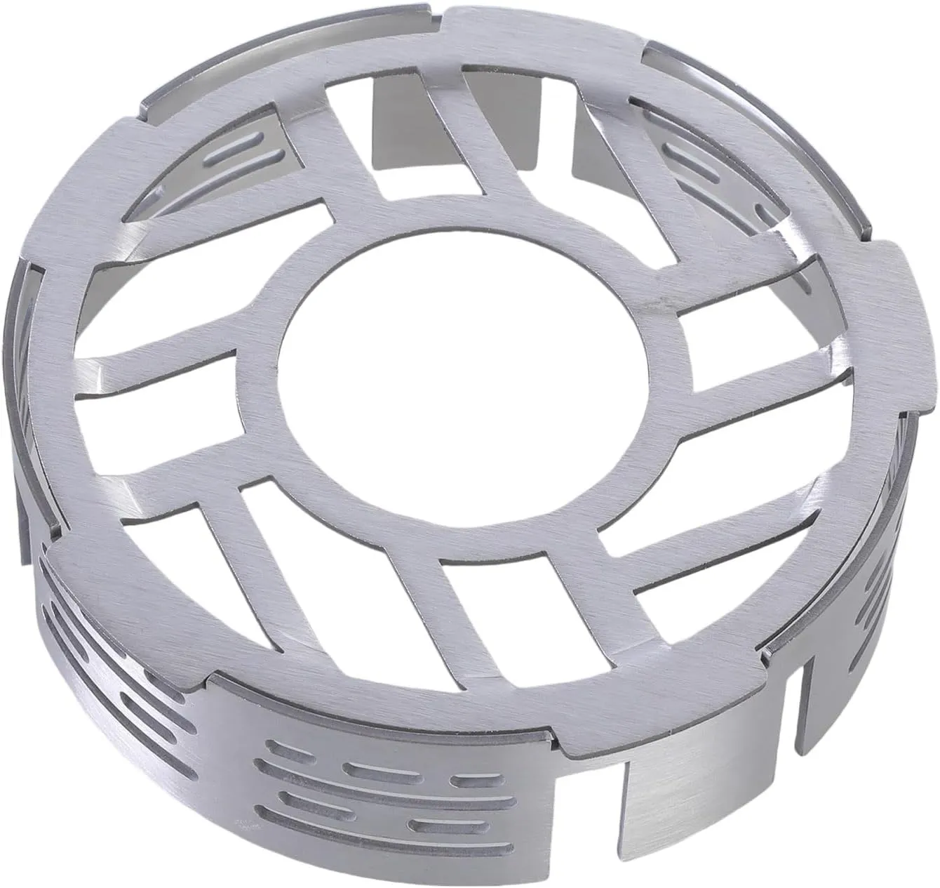 Barbecue Supplies,201Stainless Steel Windshield Rings Camping Covers for Single Burners Stove Enhances Cooking Efficiency Outdoor