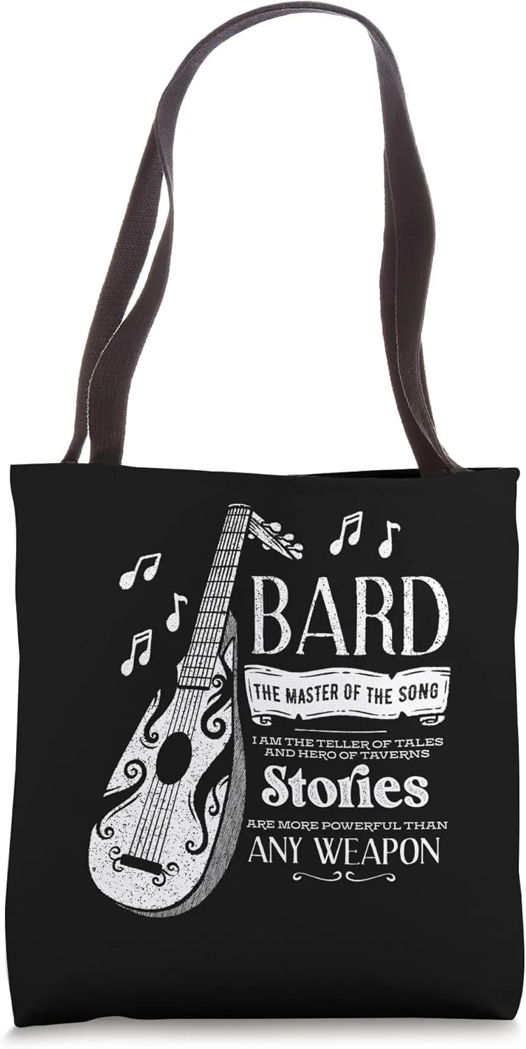 Bard Master Of Song Tote Bag