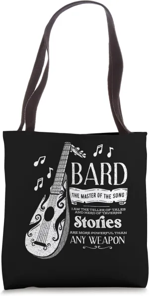 Bard Master Of Song Tote Bag