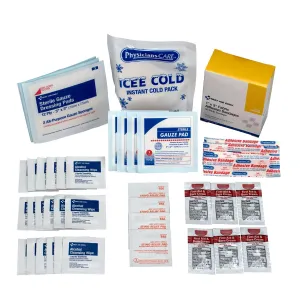Basic First Aid Refill Kit:  95 Pieces