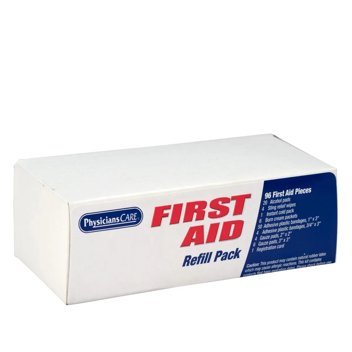 Basic First Aid Refill Kit:  95 Pieces