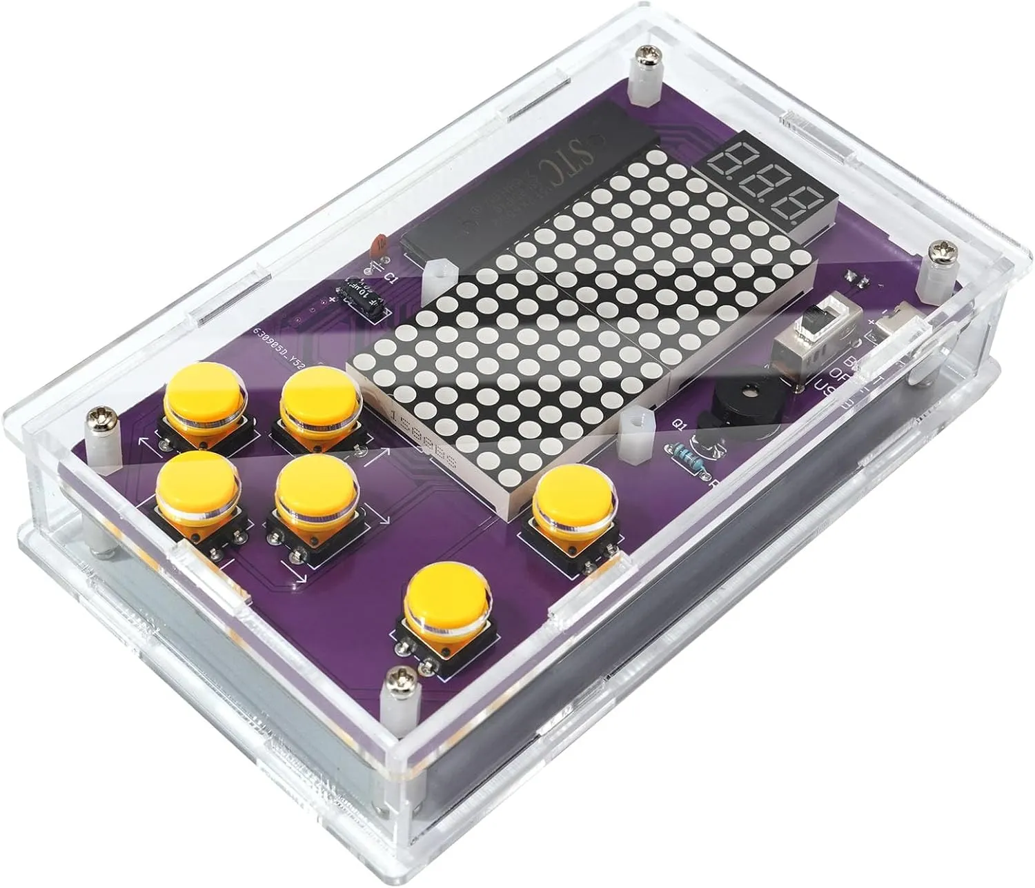 Basic Soldering Kit for Teaching, Soldering Practice Kit with Retro Classic Games, Soldering Projects for STEM Education, Electronic Kits for College High School Students Learning