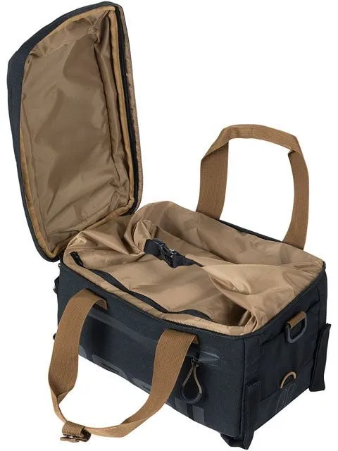 Basil Miles Trunk Bag - 7L, Strap Mount, Black