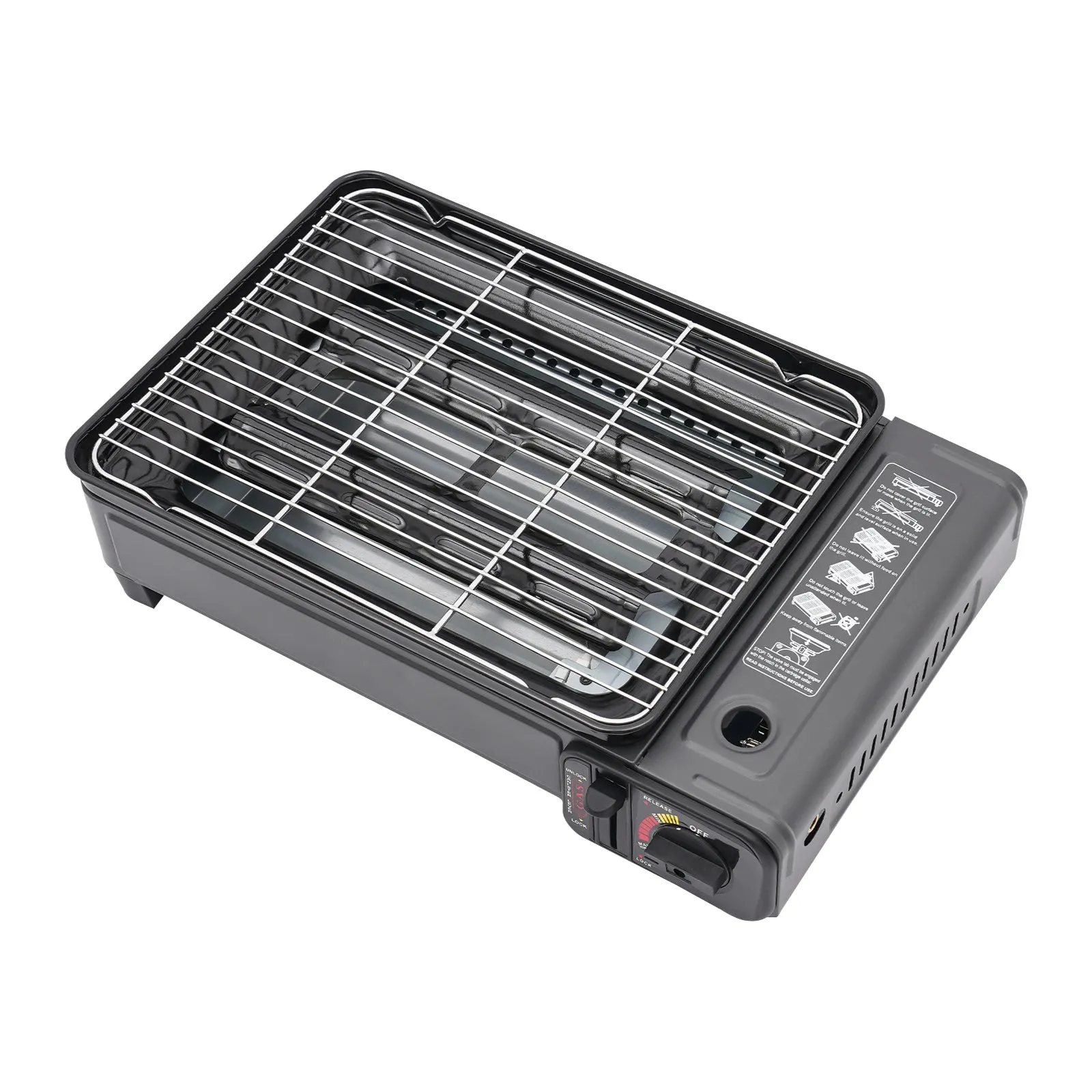 BBQ Grill Portable Grill A portable butane gas stove suitable for camping grills and outdoor cooking needs
