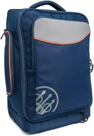 Beretta Uniform Pro EVO Durable Water-Repellent Outdoor Casual Cabin Size Luggage Trolley Bag, Blue