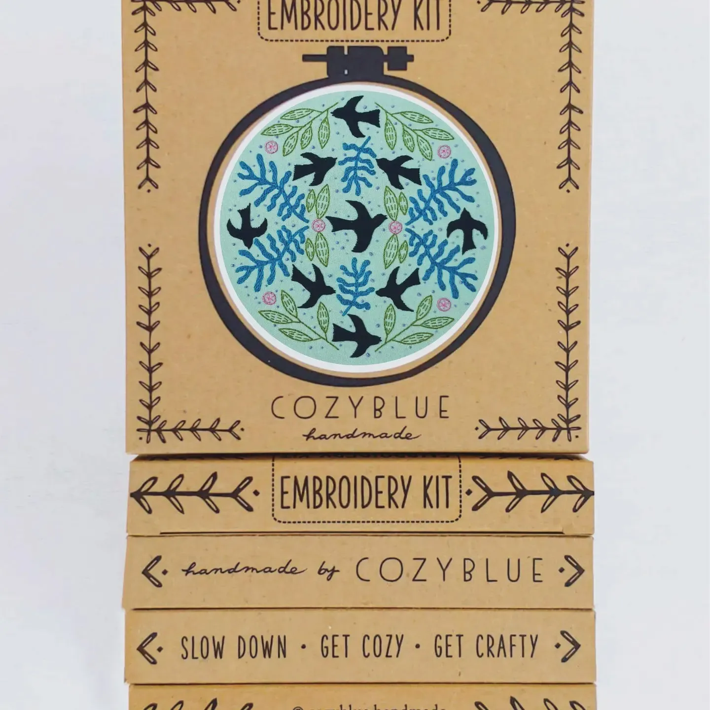 Blackbird Embroidery Kit
