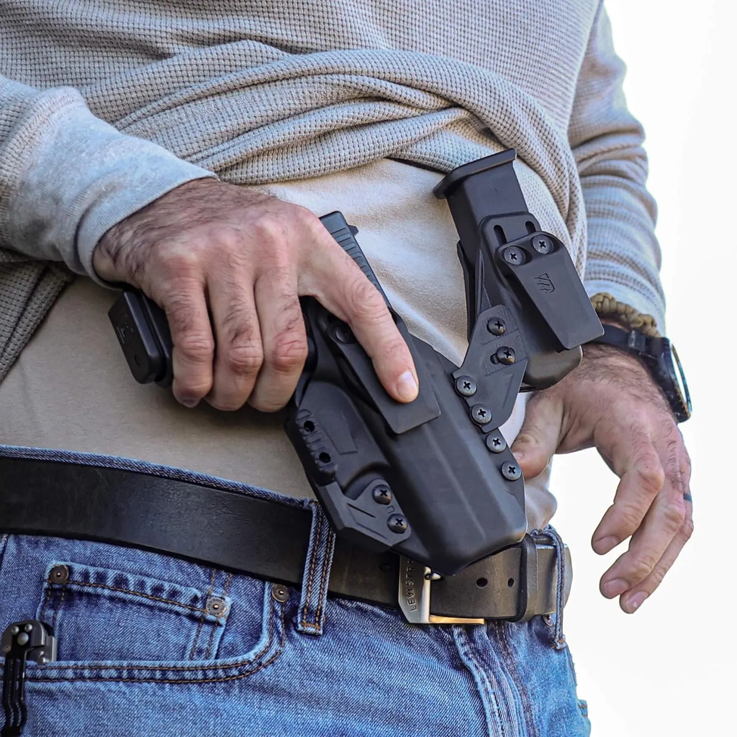 BLACKHAWK_Stache IWB LB Glock 19 SL TLR 7/8 PREM Kit BK 19/23/32/45