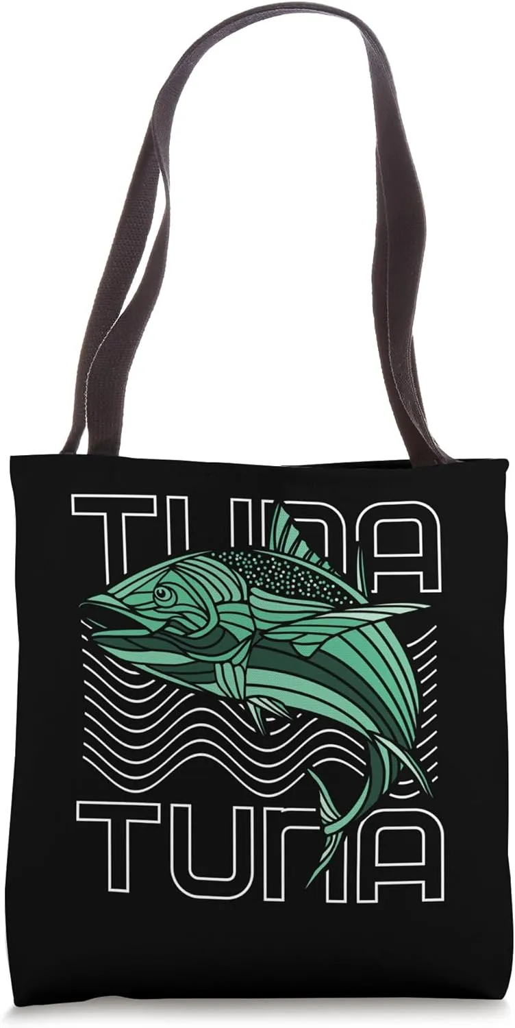 Bluefin Tuna Fishing Tunny Tunafish Tote Bag