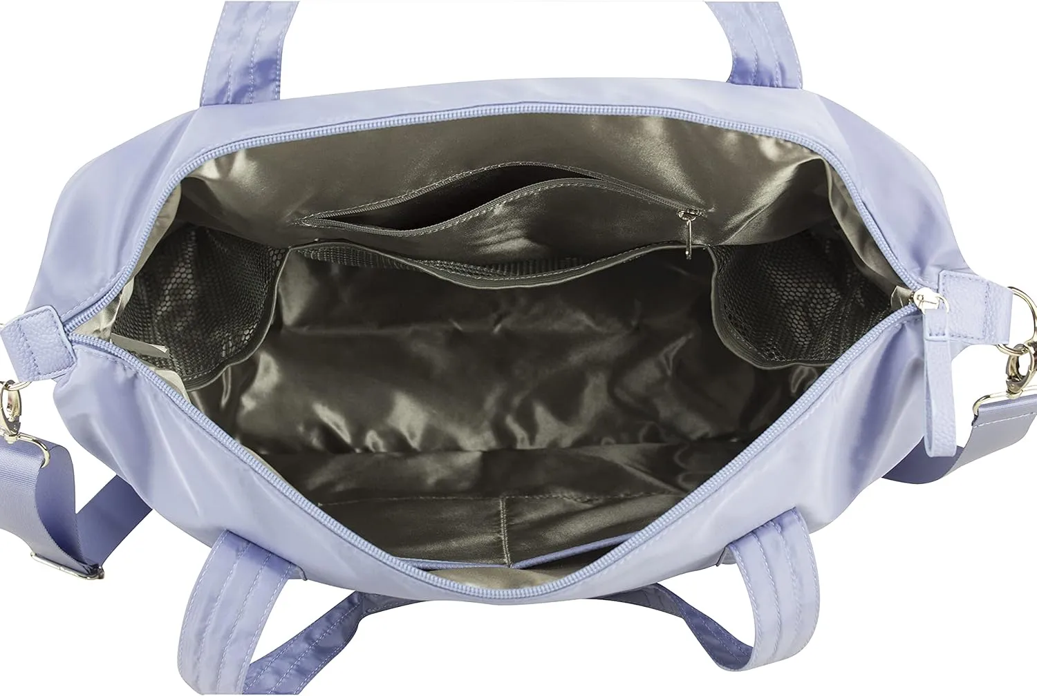 BODHI Metro Soft Puffy Shoulder Bag Travel Duffel Tote Carry on Luggage Sport Weekender Overnight Women For Spirit Airlines